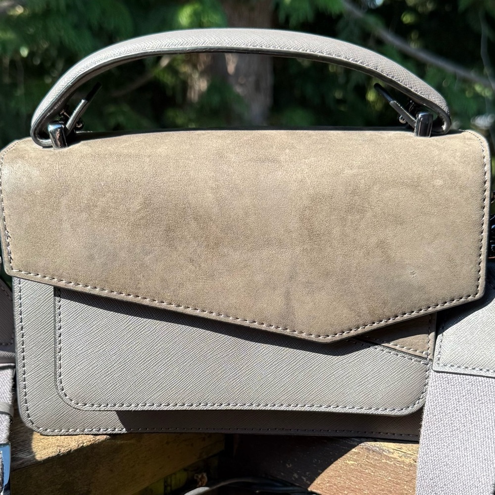 Botkier Taupe & grey Satchel Bag